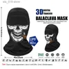 Cycling Caps Masks Outdoor Sunscreen Balaclava Full Face Scarf Mask Tactical Military Motorcycle Wind Face Cover Cap Bicycle Cycling Headgear Men T230718