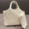 Icare Maxi Bag Designer Bag 58cm女性トートバッグ大きなハンドバッグは豪華なクロスボディショッピングビーチコイン財布のトート肩の本物の革を取り付けます