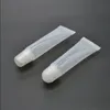 8ML Squeeze Clear Plastic Empty Refillable Soft Tubes Balm Lip lipstick Gloss Bottle Cosmetic Containers Makeup Box 10ML Fehls