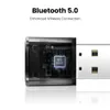 USB Bluetooth 5 0ドングルアダプター4 0スピーカー用ワイヤレスマウス音楽オーディオレシーバートランスミッターAPTX2593