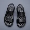 Sandalen Leder Männer Casual Strand Schuhe Luft Kissen Anti Slip Outdoor Sport Männer Alias De Hombre 230718