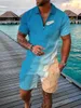 Tute da uomo Fashion POLO Shirt Shorts Suit Sport Casual Street Outdoor Seaside Marca da uomo Alta qualità Taglie forti Estate S-6XL 230717