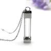 Choker Openable Memorial Urn Necklace Good Sealing Waterproof Rustproof Glass Container Ashes Holder For Birthday Thanksgiving Day