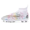 Men Professional Shoes High-top 822 Dress Football Fg/tf Cleats Kids High Ankle Grass Soccer Boots Arrival 230717 132