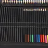 72pcs Sketching Drawing Colored Pencil Art Charcoal Pencil Eraser Set with Carrying Bag color pencils for kids art pencils set Y20272p