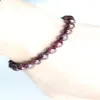 SN1089 Trendy Design Women Garnet Armband Chakra Reiki Energy Jewelry High Quality Natural Stone Armband296f