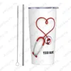 Pots de café personnalisation stéthoscope 2023 médecins cadeau drôle et Unique en acier inoxydable tasse jus vaisselle à boire