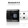 USB Bluetooth 5 0ドングルアダプター4 0スピーカー用ワイヤレスマウス音楽オーディオレシーバートランスミッターAPTX244N