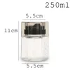 Dinnerware X80 Honey Dispenser Glass Jar 250ml Volume Design Back-Flow Cover Sealed Thicken Oil Jars