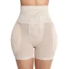 Bel karın şekillendirici kadınlar shapewear yastıklı kalça popo kaldırıcı dantel külot yüksek bel antrenör karın kontrol korse gövde vücut şekillendirme kalça arttırıcı uyluk ince 230718