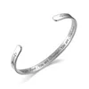 Bangle Always Love You Couple Bracelet Ring European And American Jewelry Good Girlfriend Phrase Open Titanium Steel