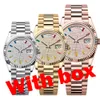 Męskie obserwowanie kobiet Watch Dokate 36 mm Automatyczny ruch mechaniczny projektant ze stali nierdzewnej Montre Wodoodporne Luminous Ladieswatches Dhgate Watches