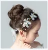 Haarspeldjes Bruidshoofdbanden Bruiloft Accessoires Vrouwen Hoofddeksel Verlovingssieraden Vlindervorm Haarbanden Romantische Hairwear Su111