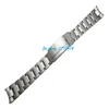 For ROL watch 20mm 21mm The grind arenaceous New Men Curved end Watch band Strap Bracelet STAINLESS STEEL Band296v