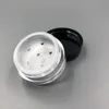 1G ML plastique poudre bouffée conteneur pot cas maquillage pots cosmétiques visage poudre fard à joues boîte de rangement avec tamis couvercles Lfcee