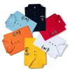 Men S Polos Polo Shirt Mens Summer Mens Kort ärm Syntetfiber Embroidered Business Casual M 4XL 1733 230718