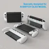 Contrôleurs de jeu Joysticks poignée support de support pour interrupteur OLED Console Joypad contrôleur housse de protection support de poignée avec carte