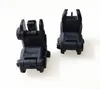 AR 15 Tactical Flip up Front Rear Sights Set Réglage Picatinny Nylon Sights