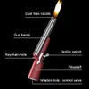 NOUVEAU Cool Gadgets Bougie Briquet Creative Mini Pistolet Double Flamme Rechargeable Butane Pas De Gaz Cadeaux pour Hommes GYKM