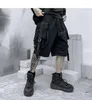 Shorts pour hommes hommes été rubans Hip Hop Cargo décontracté Strtwear hommes Harajuku Punk pantalons courts Bermuda Homme