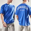 Brand gym Men T Shirt clothing fitness t shirt men Slim fit exercise summer short sleeve t-shirt bodybuilding muscle t shir