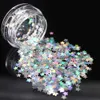 Autre maquillage 1Box Silver Holographic Sequins Glitter Shimmer Diamond 12 Couleur Eye Shiny Skin Highlighter Face Glitter Festival Maquillage Start J230718