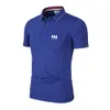 Męskie polo hh lato męskie literka z koszulką wysokiej jakości koszulka polo codzienna swoboda męska odzież moda golf bluza 230717