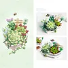 Blocs 815pcs Fleur Éternelle Sakura Cerisier Pot Blocs De Construction Plantes Succulentes Pot Blocs Briques DIY Jouets pour Enfants Cadeau De Noël Decro R230718