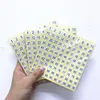 Confezione da 15 fogli 1 cm rotondo Adesivo numeri da 1-100 ogni confezione di carta etichetta adesiva autoadesiva stampata NO adesivo shippin233G