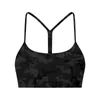 Aktiva skjortor 2023 Y-typ Fitness Sports Bras Push Up Anti-Sweat Padded Workout Gym Yoga Brassiere