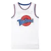 Magliette da esterno Maglietta sportiva Costumi cosplay di film SpaceJam # 1 BUGS # 10 LOLA TAZ Maglia da basket Panno cucito Top Uniforme sportiva 230717