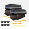 Present Wrap 6 PCS Coffin Model Creative Box Lock Snack Serving Tray Candy Plastic Ornament Storage