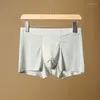 Mutande Intimo uomo Pantaloncini boxer Uomo Mutandine Comodi slip in seta di ghiaccio Boxer ad asciugatura rapida Uomo Taglie forti L-4XL