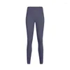 Active Pants Ashlimo Seamless Lycra Spandex Leggings Kvinnor Soft Workout Tights Fitness Outfits Yoga High midja