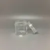 10ML G Clear Plastic Pot Jar Refillable Cosmetic Container Botttle For Eyshadow Makeup Nail Powder Sample Jutue