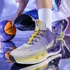 Новый стиль мужские спортивные тренеры мягкая подошва удобные повседневные кроссовки модные баскетбольные туфли для молодежи