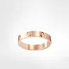 Designer Rings Jewelry Womens Titanium Steel Alloy Gold Plated Fashion Mens Ring For Love Accessories