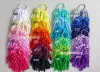 Girl Korker Ponytail Bobbles Curly Ribbons Streamers Bows With Elastic Corker Bows 5inch Korkers ties 100PCS PD002