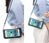 Bolso de teléfono celular de cuero de cuero genuino bolso de mujer bolsas cruzadas de cuerpo de cuerpo con correa para el hombro de la tarjeta de lujo de la tarjeta de lujo