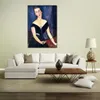 Contemporary Wall Art Madame Georges Van Muyden Amedeo Modigliani Famous Painting Handmade Modern Music Room Decor