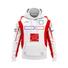 F1 Team Hoodie Racing Series Sweters Męskie i Women's Racing Pullover Bluver Bluver Plus Size Custom Fan Sweter Sweter