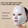 Ansiktsvårdsenheter Trådlös Pon Therapy Skin Rejuvenation Luminoterapi LED Mask USB Ladda 7 Färger Beauty Device Home Use 230617