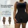 Waist Tummy Shaper Shapewear Bodysuit Women Tummy Control Body shaper High Compression Garment Abdomen Waist Trainer Open Bust Fajas Boned Corset 230718