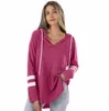 Pink Hoodie Sweatshirts Glothes Designer Designer Women New V-neck Big Size Foreign Trade Outdoor Sports Thin Long Sleeve Womens Hoodie Designer Hoodie Women