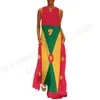 Urban Sexy sukienki Grenada flag sukienki Kobiety moda impreza wieczorna sukienki