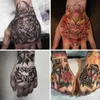 Wasserdicht Temporäre Tätowierung Aufkleber Hand Zurück Tatto Kunst Flash Tattoo Gefälschte Tattoos für Frauen Männer Gefälschte Tattoo Totem