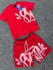 5A heren Syna World t-shirts set bedrukte korte tees SynaWorld Graphic Tee t-shirt en shorts hiphop y2k shirts