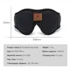 Eye Massager Bluetooth Sleeping Hörlurar 3D Eye Mask Total Blockout Light Eyeshade öronsnäckor Musik Eörlurar Ögonbindel för bättre Sleep Relax 230718