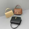 Raden Sofia 10 Calf Top Handle Bag Handbag Fashion Luxury Designer Handväskor Black Brown Purse Snwo Niche High Sense Fashion Bags2444