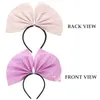 Bandanas Bow Dadem Diegar Femenino Tocado Bowknot Hair Accessory Party Cosplay